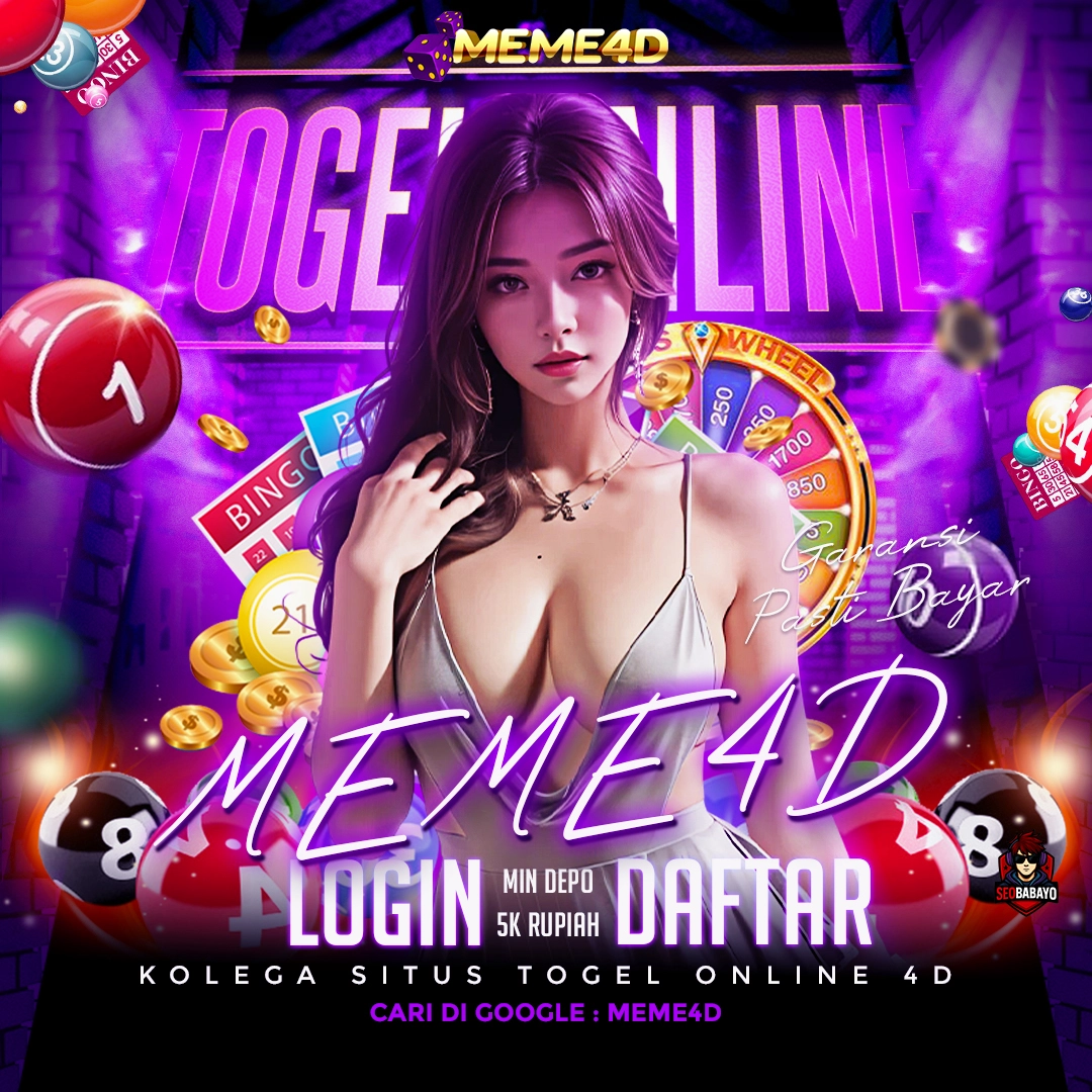 MEME4D - Daftar Kolega Situs Togel Online 4D & Prediksi Togel Toto Terbaik image 1